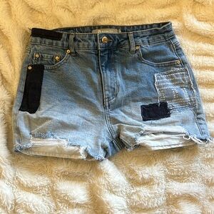 Tractr, Jean shorts, cute patch style, size girls 16